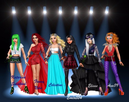 Speváčka (1.miesto - Katarína Šuláková; 2.miesto - Emča554; 3.miesto - Elisss)